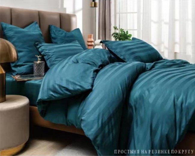 КПБ Boris Cтрайп-сатин на резинке по кругу BORSSR11 КПБ Boris Cтрайп-сатин на резинке по кругу BORSSR11