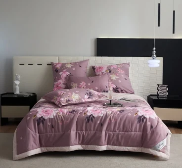 Одеяло Mency  двухстороннее  с простыней и наволочками ODMENHD10