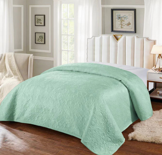 Покрывало стеганое велюр POKSTV Покрывало стеганое велюр POKSTV