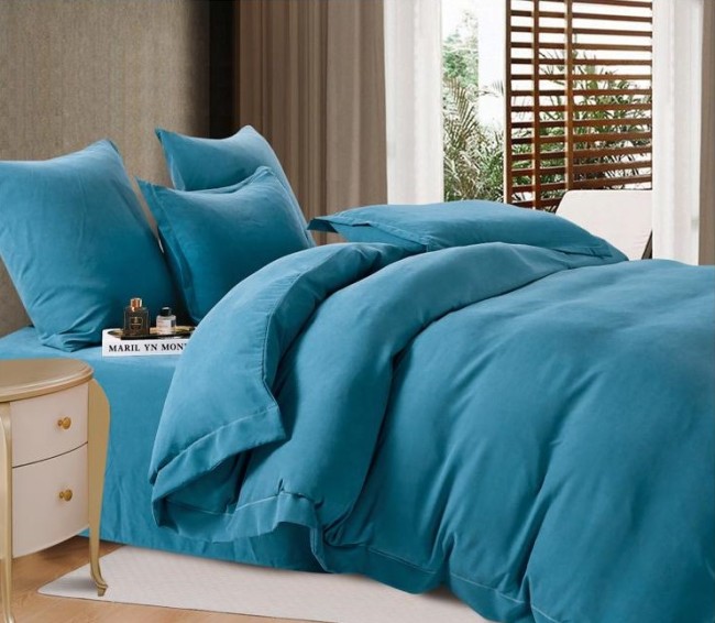 КПБ Boris Бархатный Сатин однотонный в коробке BORBSOB15