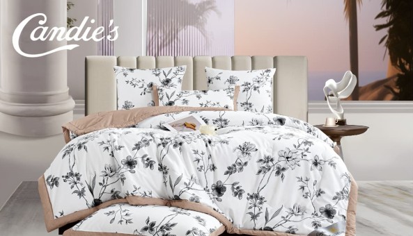 Одеяло Candies AB Хлопок Сатин c простыней и наволочками ODCANAB01 Одеяло Candies AB Хлопок Сатин c простыней и наволочками ODCANAB01