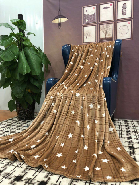 Плед плюшевый ЗВЕЗДОЧКИ PLZV (B059C) Плед плюшевый ЗВЕЗДОЧКИ PLZV (B059C)