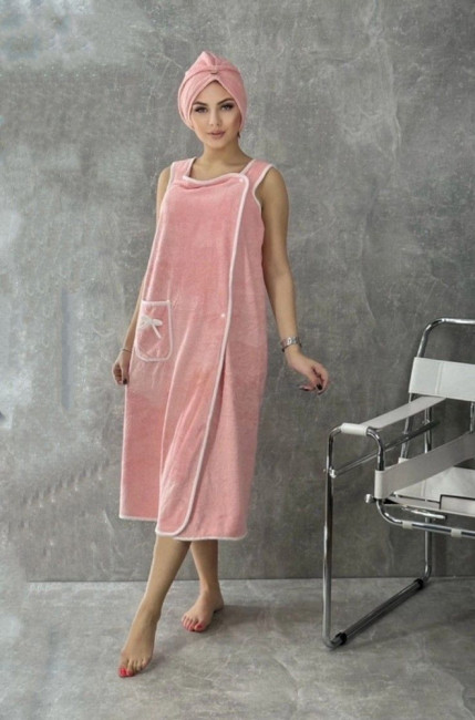 Сауна махра женская 2 предмета ZZRBQ Сауна махра женская 2 предмета ZZRBQ