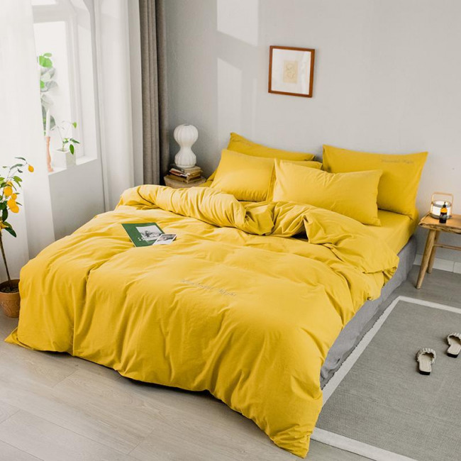 КПБ Alanna Vega однотонный с вышивкой AVOV004