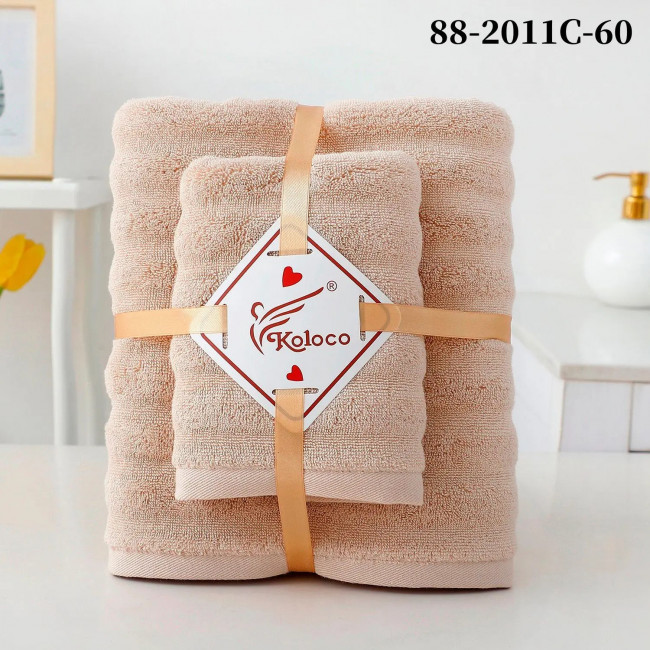Комплект полотенец Koloco 2шт 88-2011