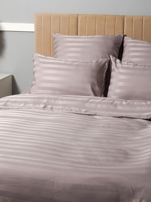 КПБ Candie's Страйп-сатин на резинке по кругу CANSSR016