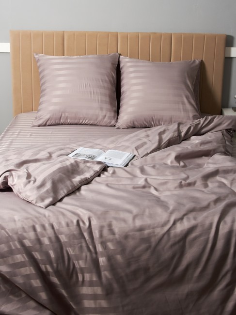 КПБ Candie's Страйп-сатин на резинке по кругу CANSSR016