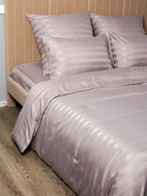 КПБ Candie's Страйп-сатин на резинке по кругу CANSSR016