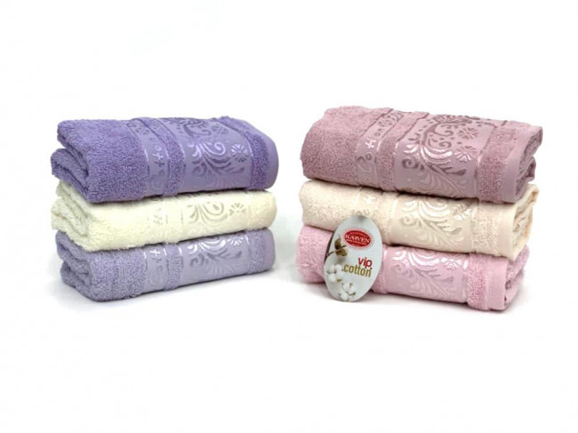 Комплект полотенец 6 шт. ALINA махра