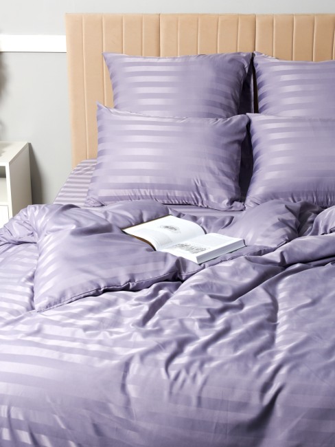 КПБ Candie's Страйп-сатин на резинке по кругу CANSSR017