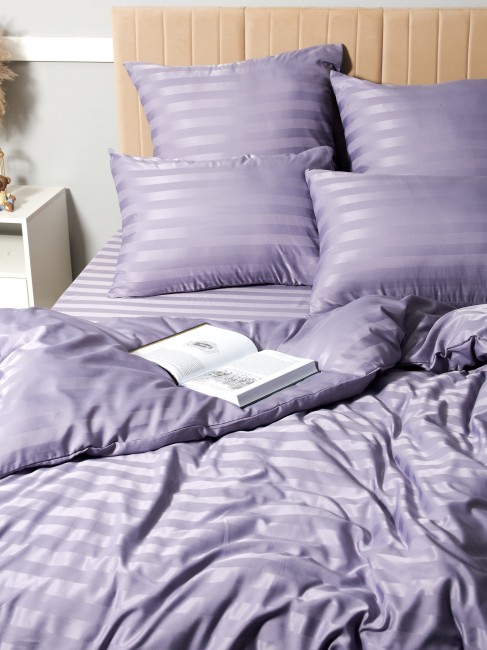 КПБ Candie's Страйп-сатин на резинке по кругу CANSSR017