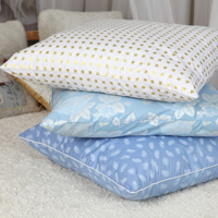 Подушки и одеяла